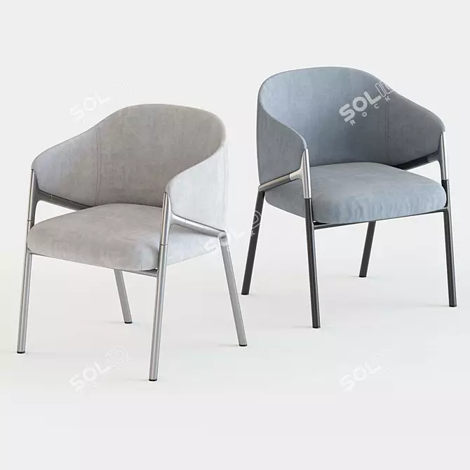 Hammer: Stylish Seating Solution 3D model image 2