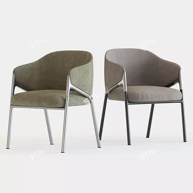 Hammer: Stylish Seating Solution 3D model image 3
