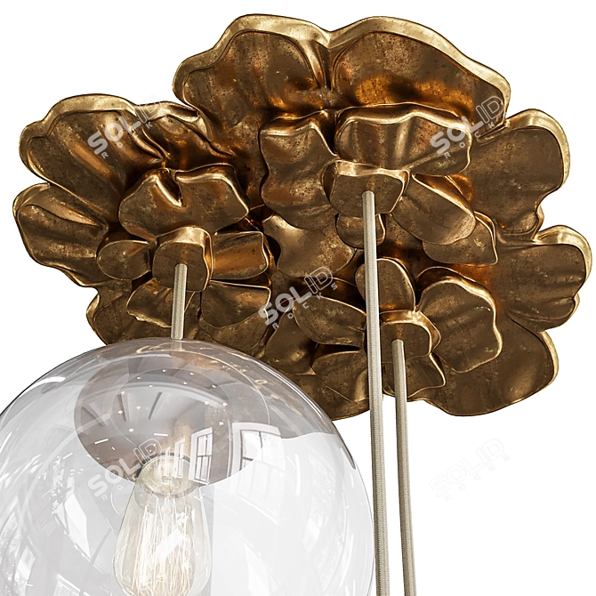 Title: ARTE CLOUD Pendant Light 3D model image 2