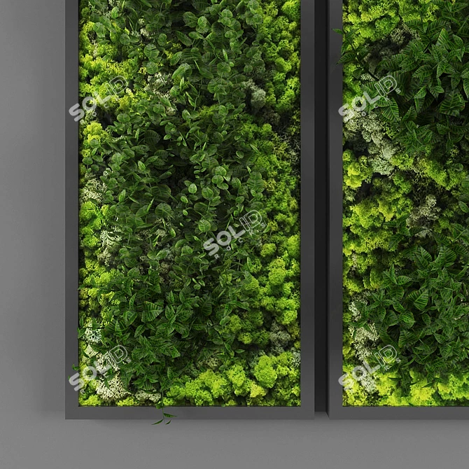 EcoWall Vertical Garden Kit 3D model image 2