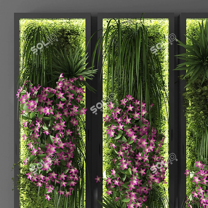 EcoVert Vertical Garden Kit 3D model image 2