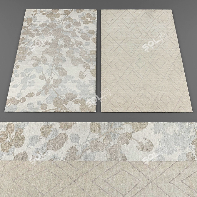 Andessi Rugs: A Timeless Collection 3D model image 3