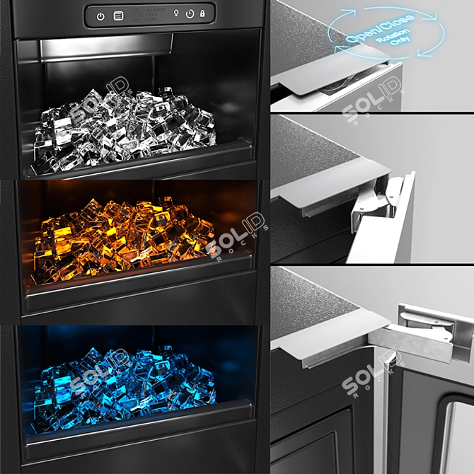 Marvel Ice Machine: Perfectly Chilled, Dazzling Presentation 3D model image 2