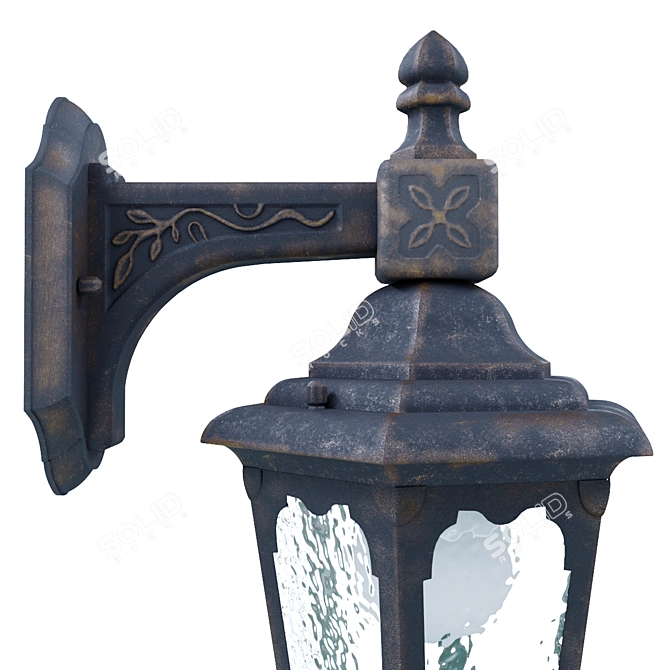 Maytoni Oxford Outdoor Wall Light 3D model image 3