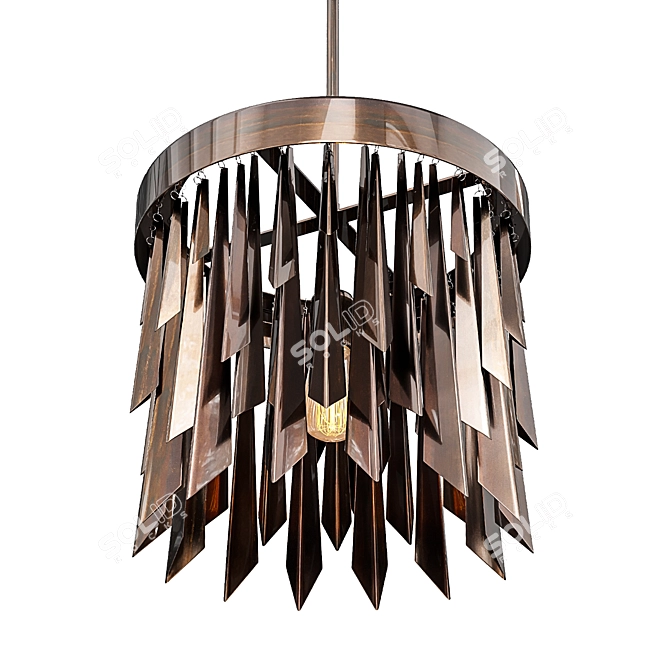 Elegant Chandelier: Arteriors' Waldorf Beauty 3D model image 3