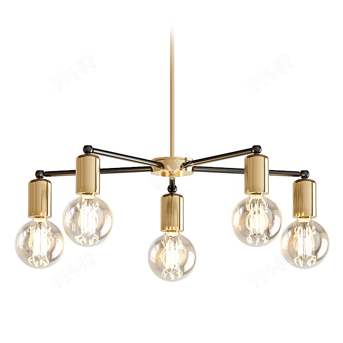 NOWODVORSKI_93068: Modern 3D Lamp 3D model image 1