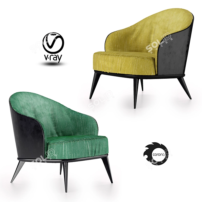 G2 Edition: Exquisite Sofa Design 3D model image 1