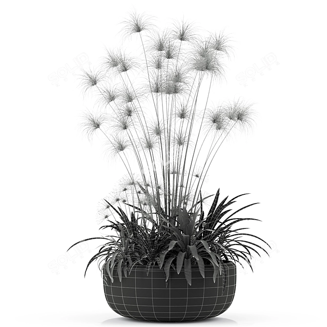 Botanical Bliss: Stunning Plant Collection 3D model image 3