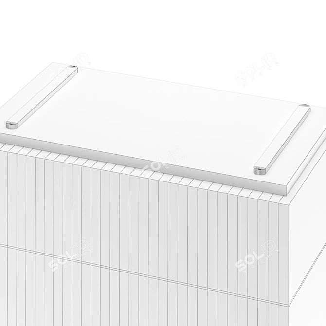 Reflex SEGNO | High Chest of Drawers 3D model image 5