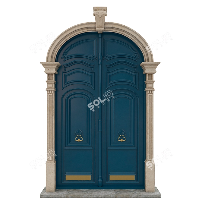 Classic Max Wray Door 3D model image 1
