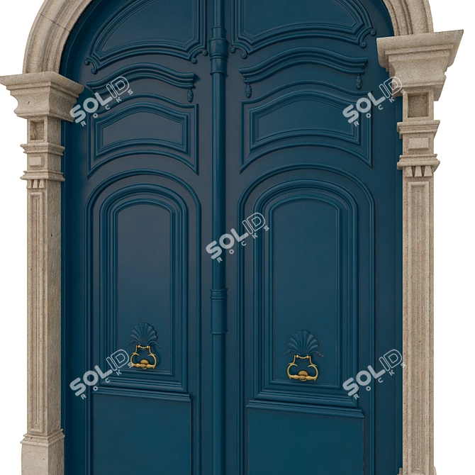 Classic Max Wray Door 3D model image 2