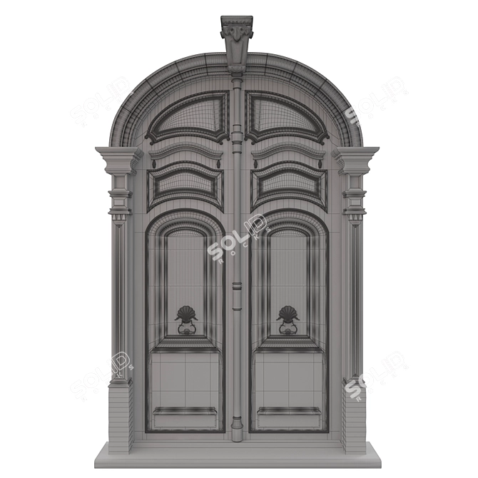 Classic Max Wray Door 3D model image 5