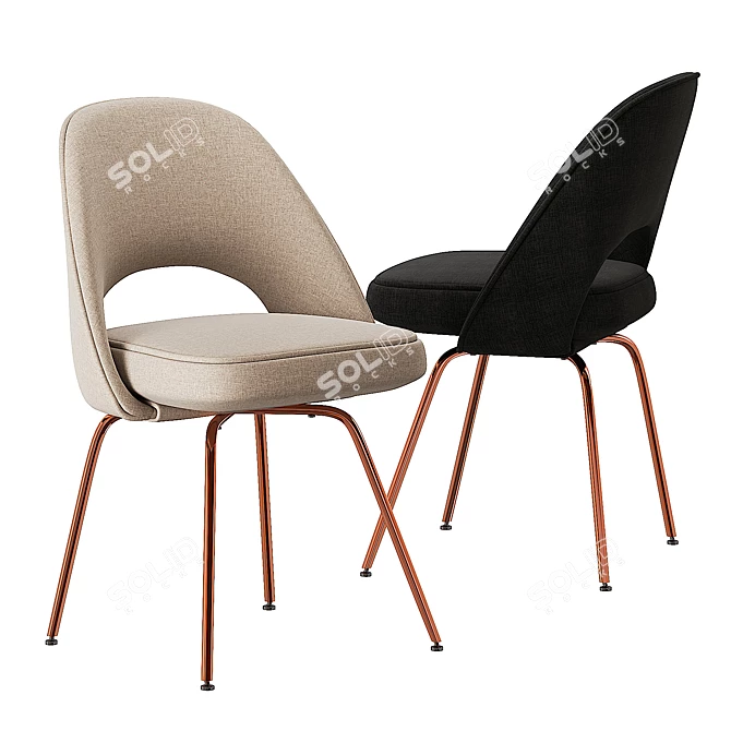 Modern Saarenin Chair: 2014 Version 3D model image 2