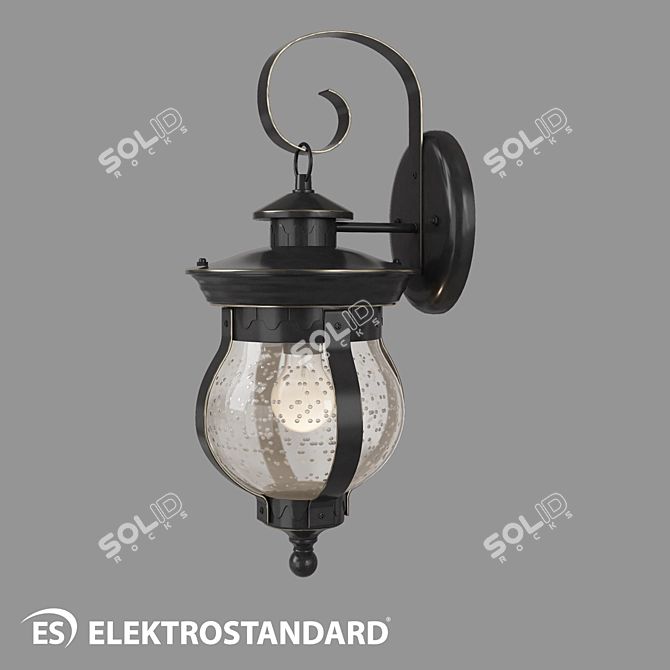 OM GL 1025D Outdoor Wall Light: Barrel D 3D model image 1