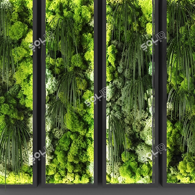 Phyto Wall 064: Vertical Garden Solution 3D model image 2