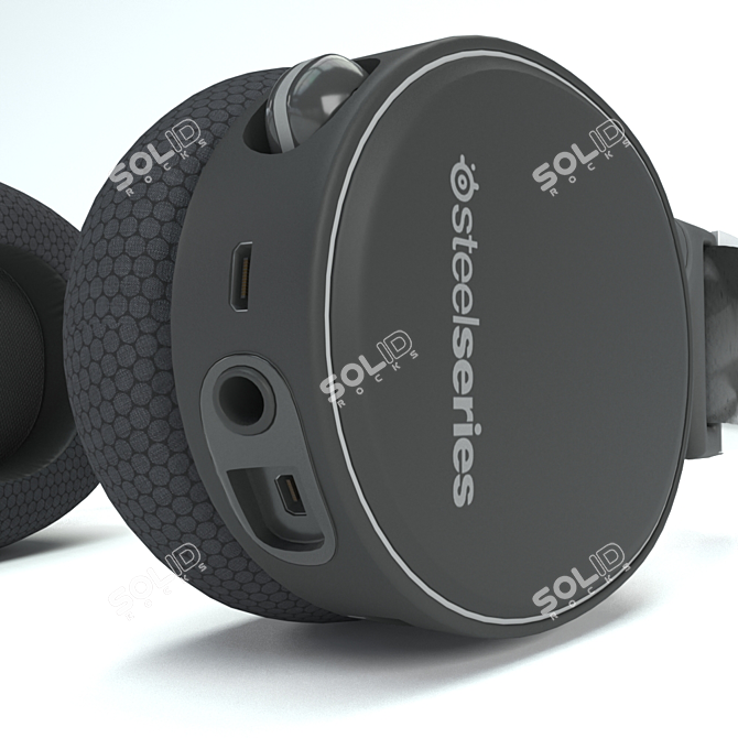 Immersive Wireless Gaming Headphones 3D model image 3