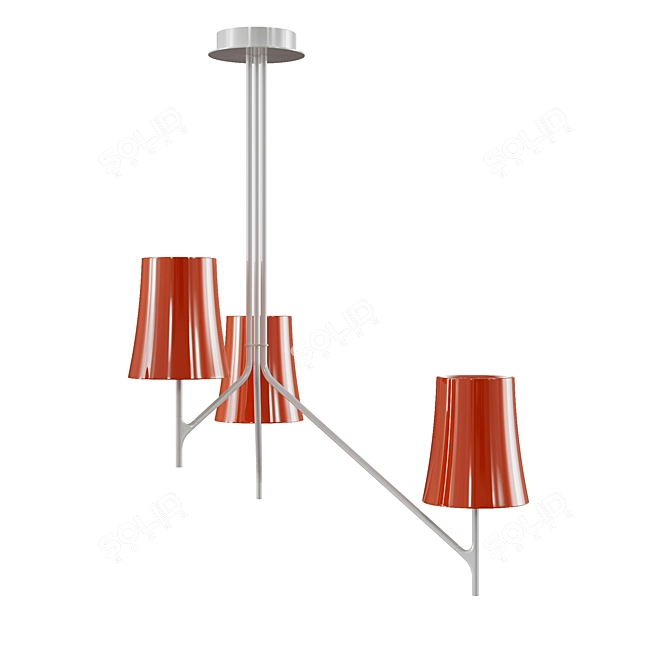 Foscarini Birdie Ceiling Light 3D model image 5