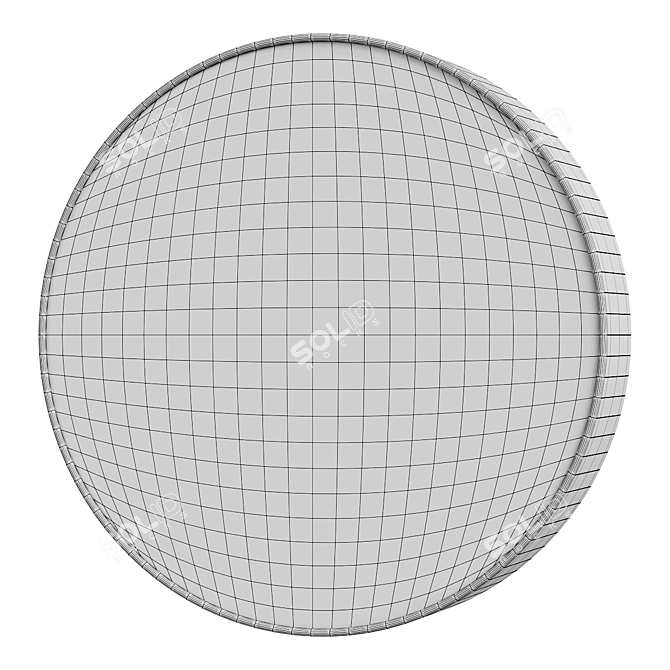 Title: Modern Clock (V3) 3D model image 5