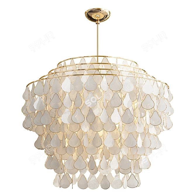 Elegant Chandelier Collection: Illuminate Your Space 3D model image 5