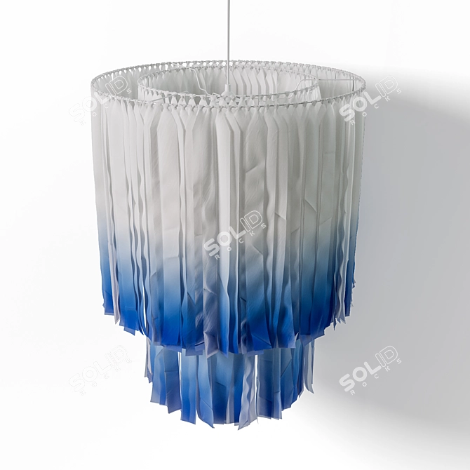 IKEA TANKVARD Chandelier: Modern Elegance in 3D 3D model image 1