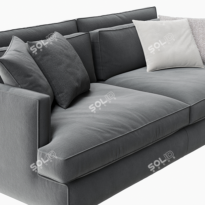 Elegante DAVE Sofa: Comfort and Style 3D model image 3