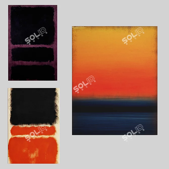 Customize Sizes | Oil Paintings 3D model image 2