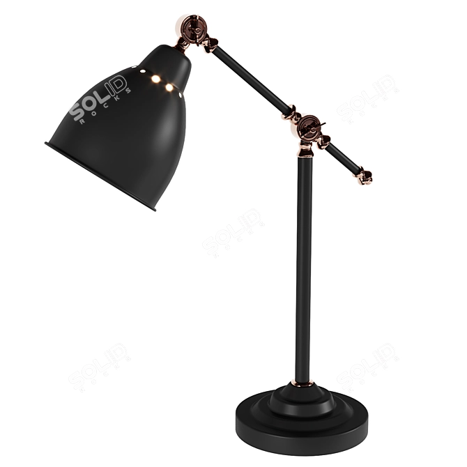 Odeon Cruz Table Lamp 3D model image 3