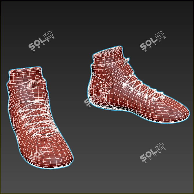 Alpinestars TECH-1 Z V2: Lightweight Comfort 3D model image 5