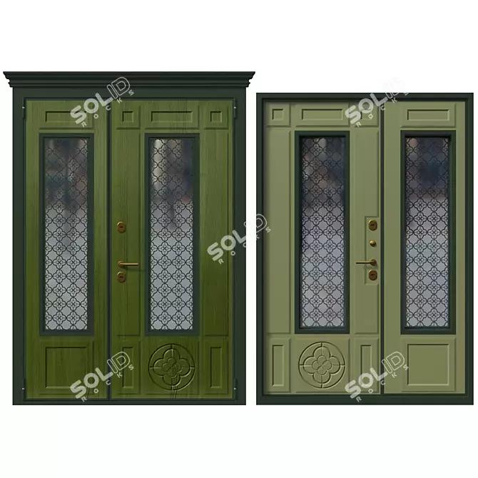 Om Termowood - High-Quality Thermally Insulated Doors 3D model image 1