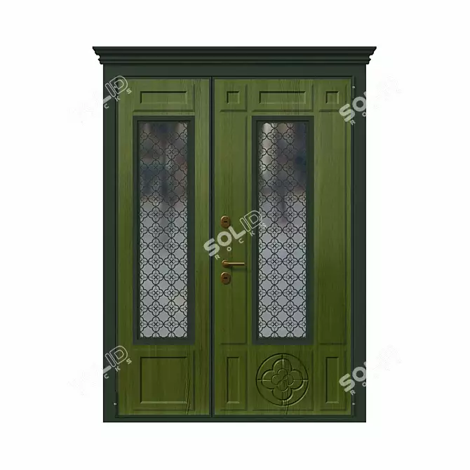 Om Termowood - High-Quality Thermally Insulated Doors 3D model image 2