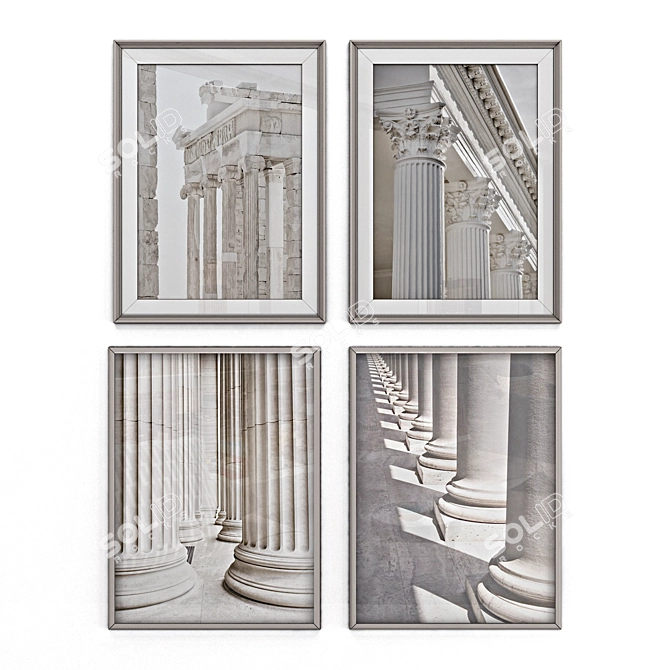 Antique Architectural Elements: Stunning Photo Collection 3D model image 2