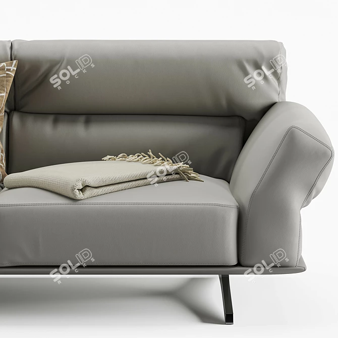 Modern Configurable Margot Sofa 3D model image 5