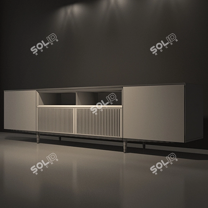 Exquisite Bolero Sideboard 3D model image 2