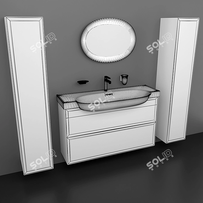 Laufen Classic Collection: Modern Elegance 3D model image 2