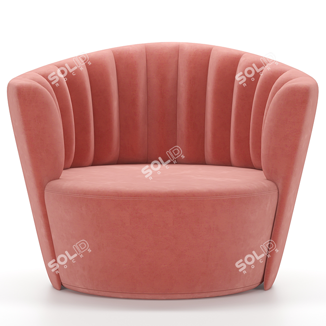 Cozy Chic Sofa: Stylish Comfort for Your Home 3D model image 2