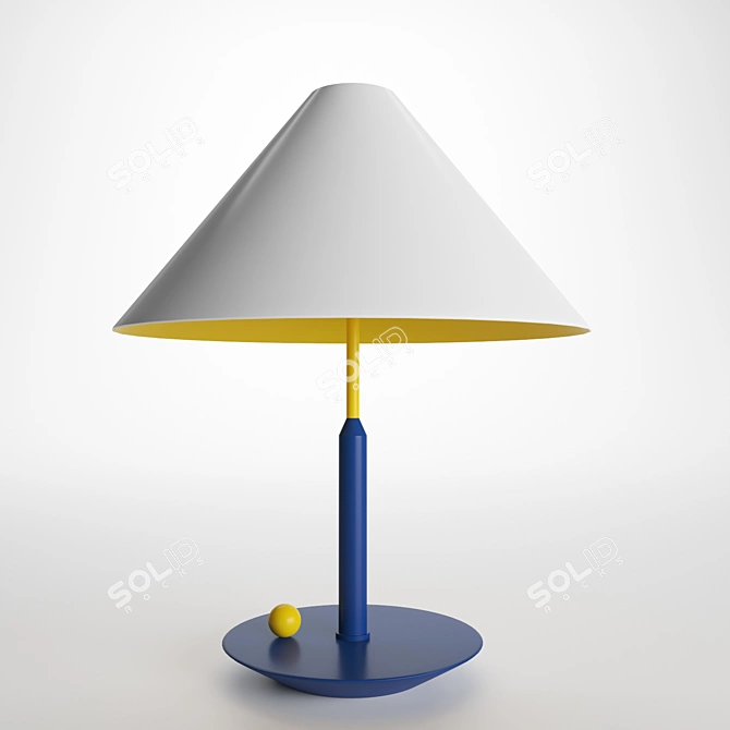 Modern Little Eliah Table Lamp 3D model image 1