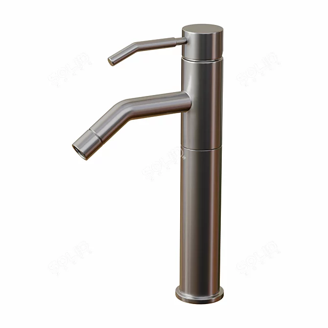 Sleek Caol Vessel Faucet 3D model image 2