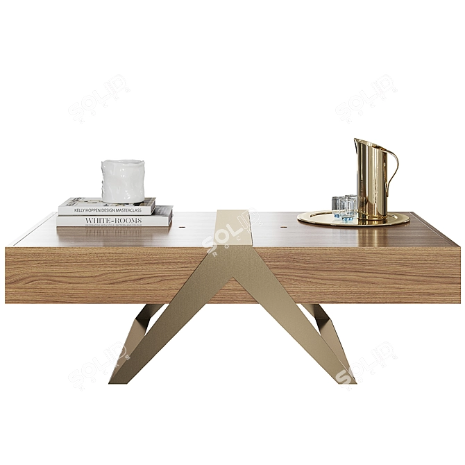 Sleek and Stylish Matrioska Coffee Table 3D model image 2