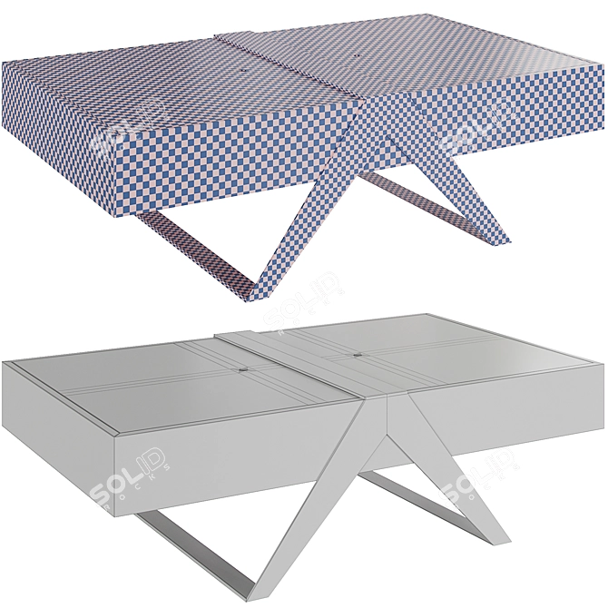 Sleek and Stylish Matrioska Coffee Table 3D model image 7