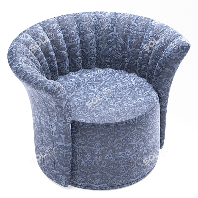 Elegant Modern Chair 3D model image 3