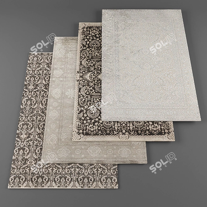 Luxury Surya Rugs Collection 3D model image 1