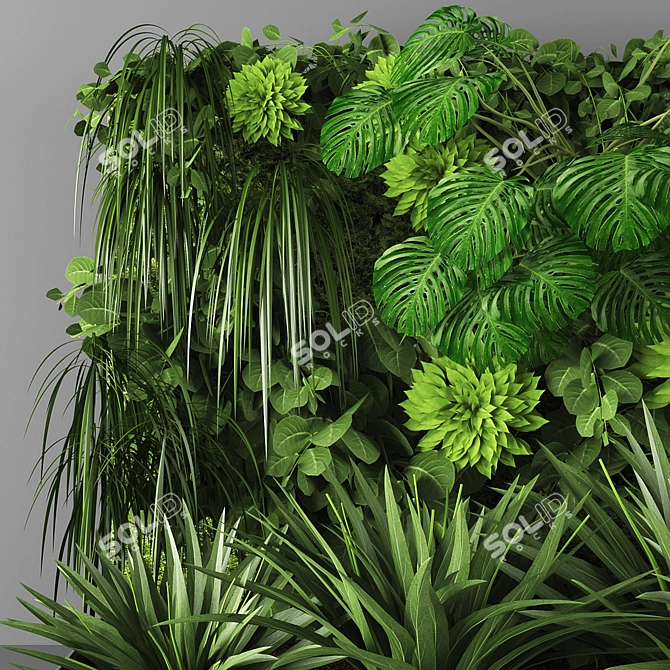 PhytoWall - Vertical Garden Solution 3D model image 2