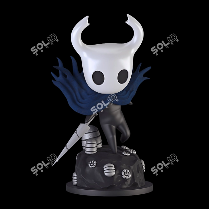 Hollow Knight: The Noble Warrior 3D model image 1