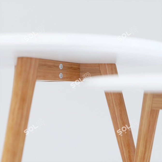Scandi Modern Coffee Table 3D model image 3