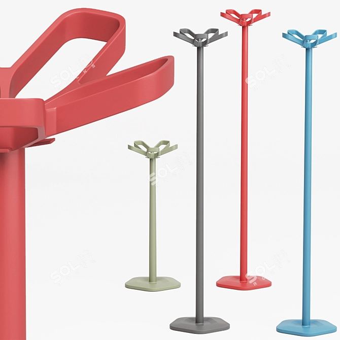 Blooming Elegance Hanger 3D model image 1