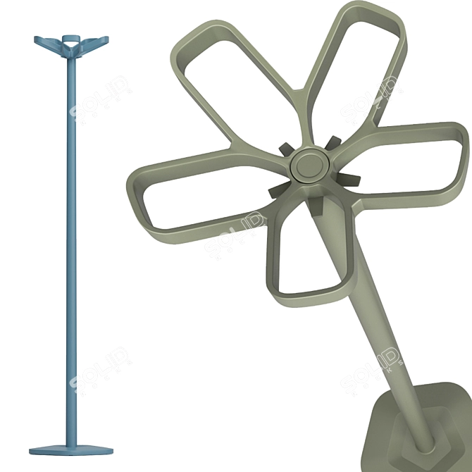 Blooming Elegance Hanger 3D model image 2