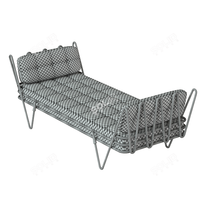 Elegant Maxime Daybed by Jonathan Adler 3D model image 3