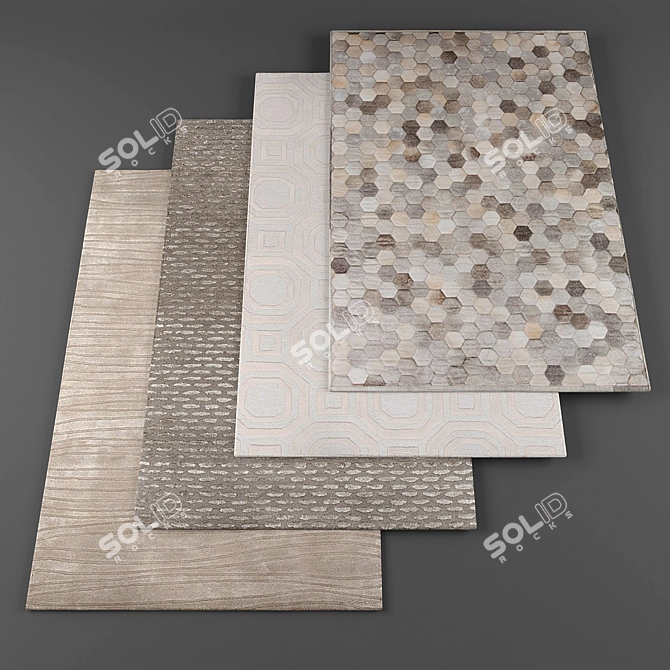 Surya Collection: Exquisite Rugs120 3D model image 1
