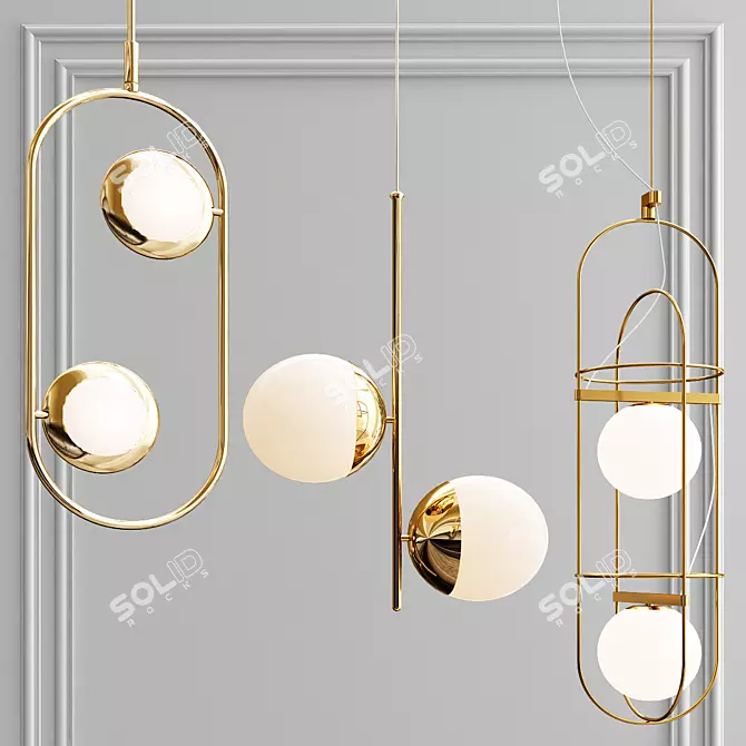 Illuminating Hoop Collection 3D model image 1