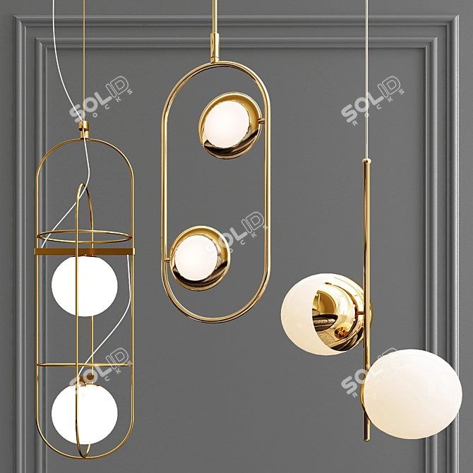 Illuminating Hoop Collection 3D model image 2